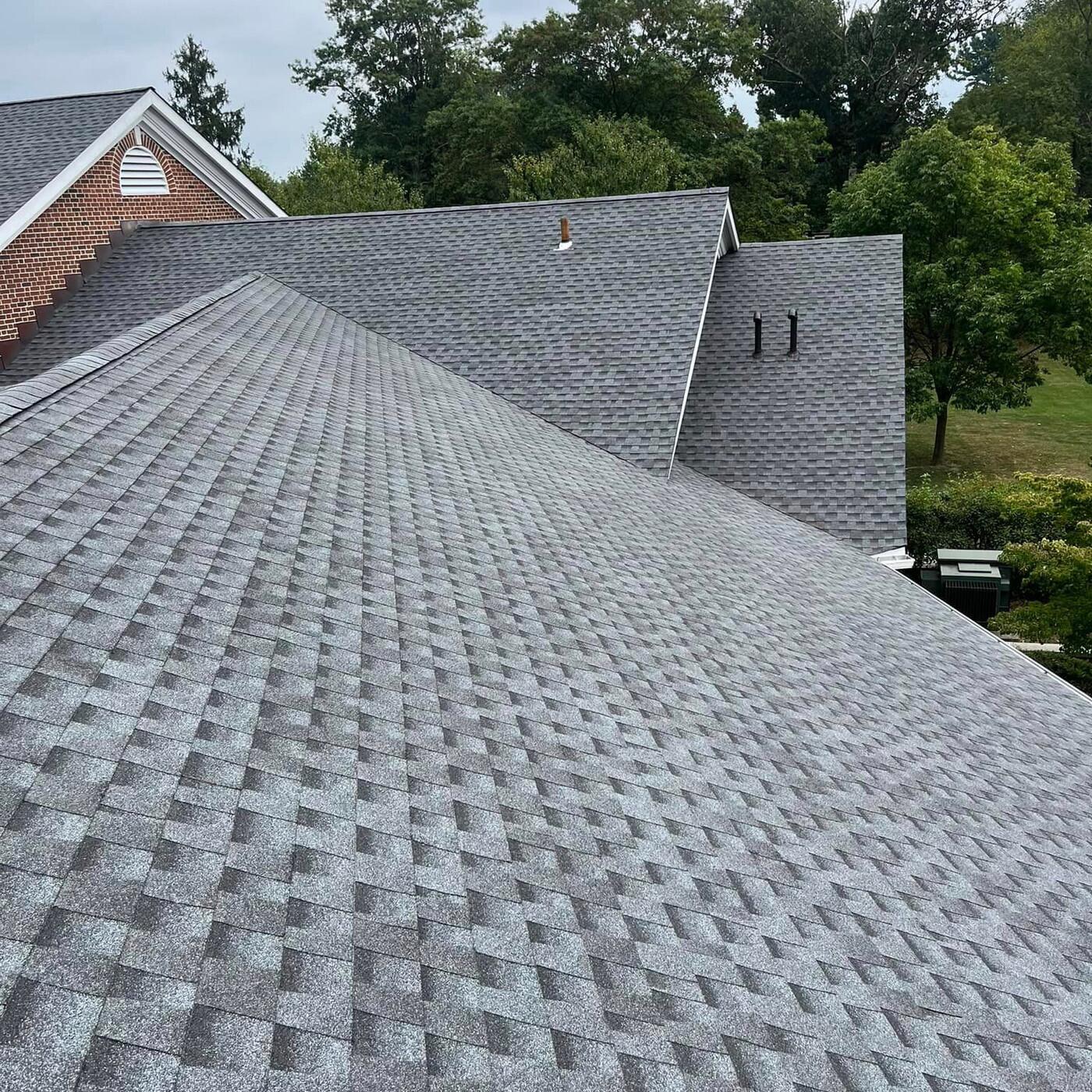 Completed JRG Builders roofing project